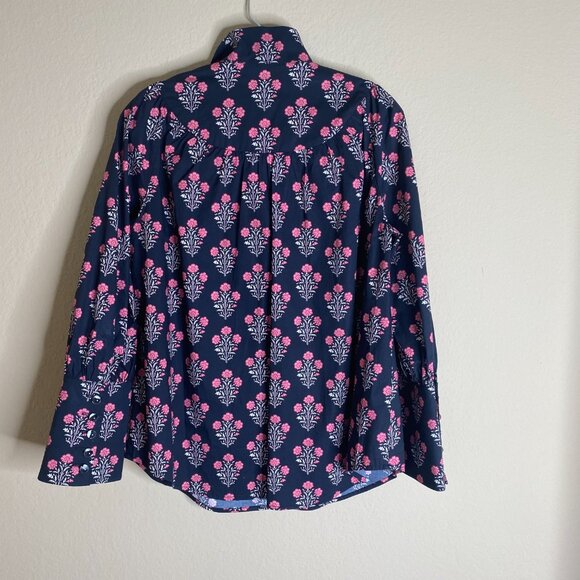 NEW tuckernuck floral print long sleeve blouse - Picture 4 of 4